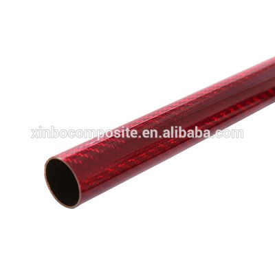 Electroplated Fiberglass Tubes, High Strength Colorful Fiberglass Poles